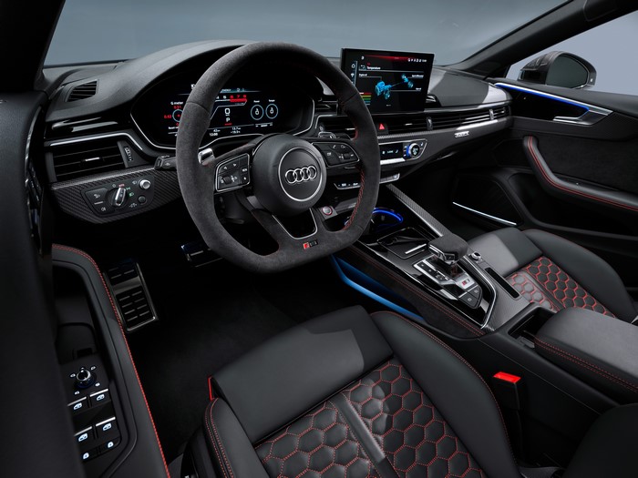 4K Audi RS5 Car Interior