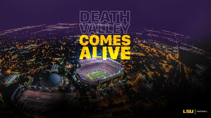 LSU Tigers Football Death Valley Comes Alive 4K