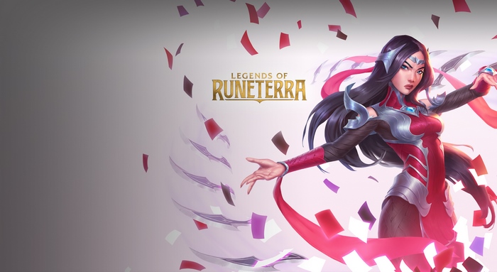 Legends of Runeterra Irelia with Confetti