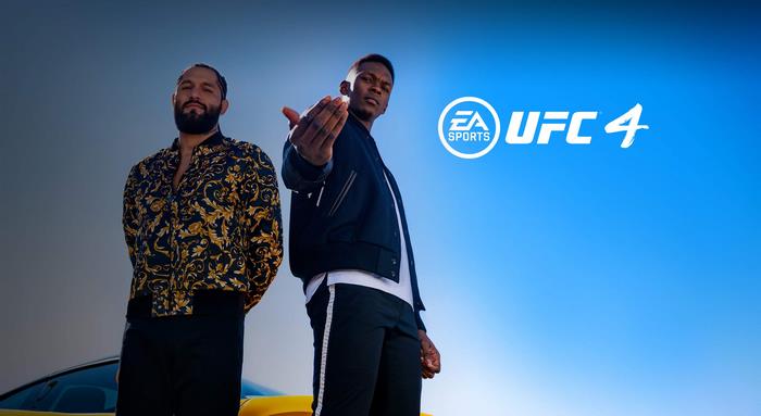 Jorge Masvidal and Israel Adesanya in EA Sports UFC 4