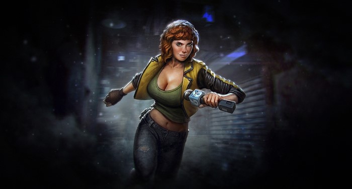 April O'Neil from Teenage Mutant Ninja Turtles artwork