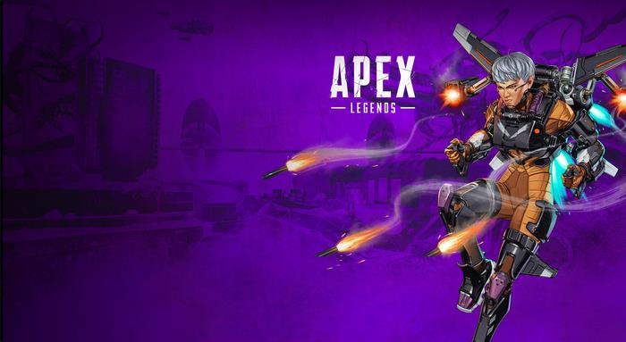 Valkyrie from Apex Legends with jetpack and missiles