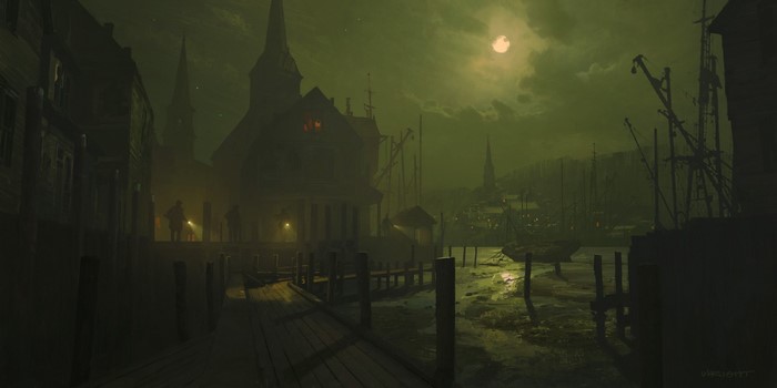 Richard Wright's Innsmouth by H. P. Lovecraft