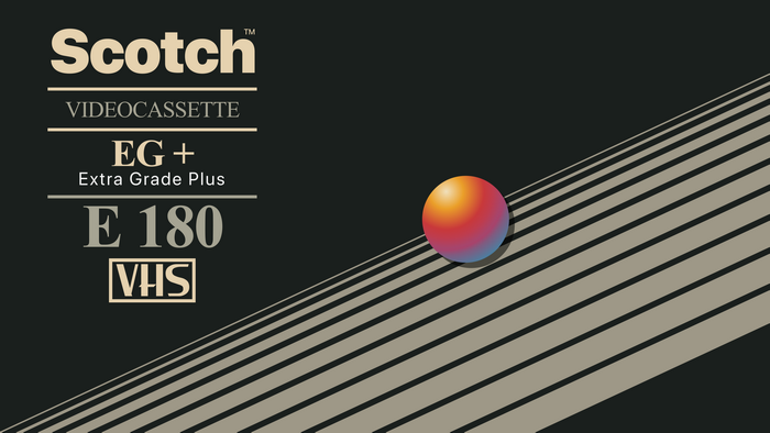 Scotch Videocassette EG+ Extra Grade Plus E 180 VHS
