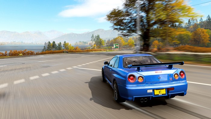 4K 2002 Nissan Skyline GT-R V-SPEC II in Forza Horizon 4
