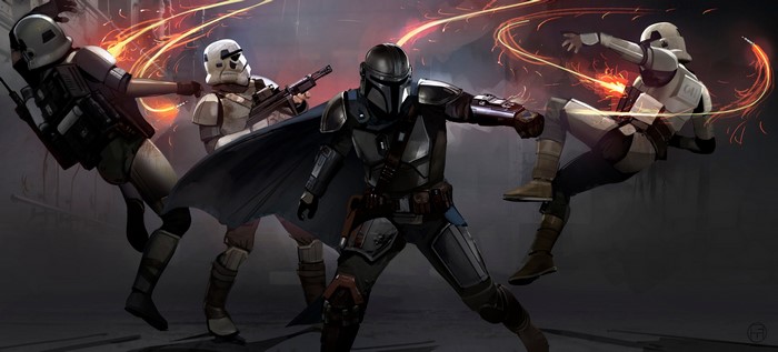 The Mandalorian concept art