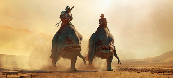 The Mandalorian concept art