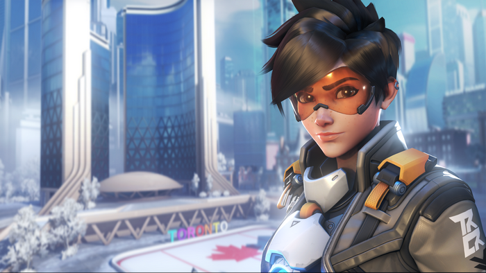 Tracer from Overwatch 2 in Toronto