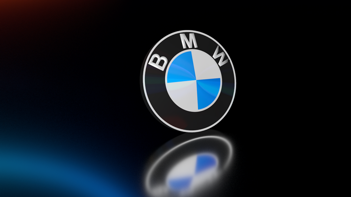 BMW logo 3D render