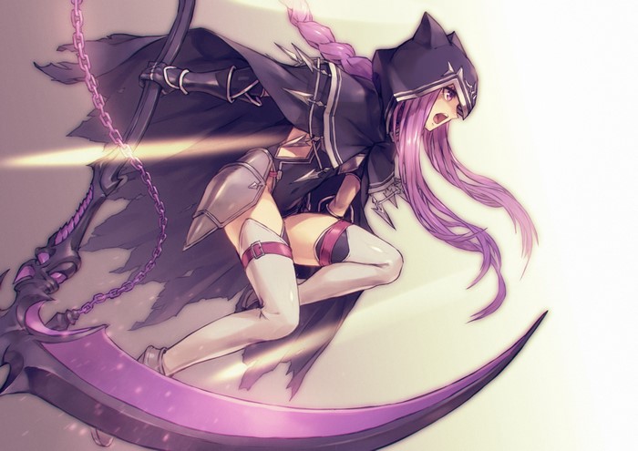 Medusa (Lancer) from Fate/Grand Order with Scythe