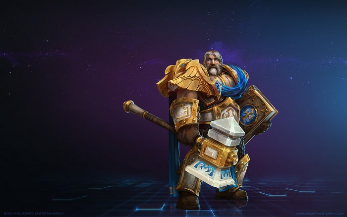 Uther the Lightbringer from Heroes of the Storm