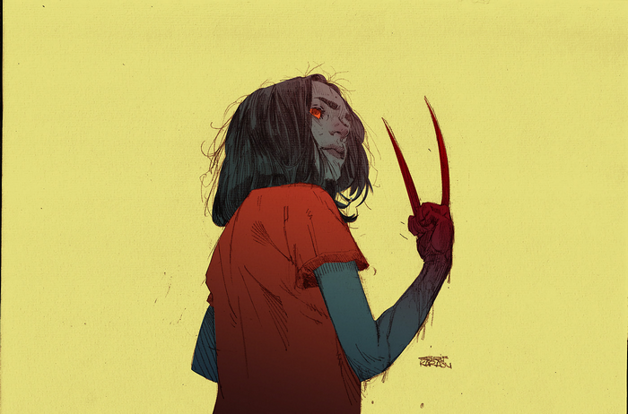 X-23 (Female Wolverine) from Marvel Comics by Şerif Karasu