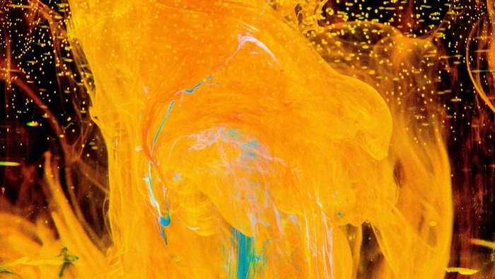 Abstract Yellow