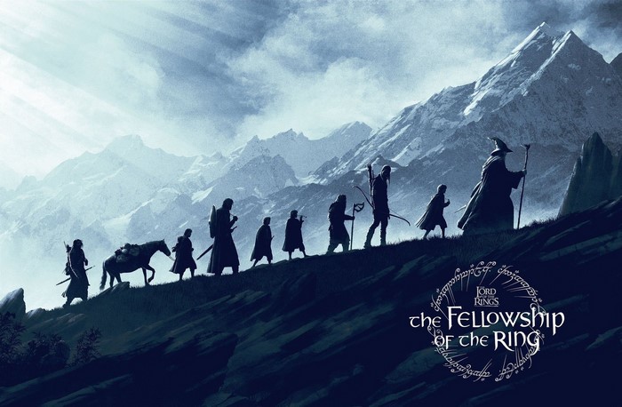 The Fellowship of the Ring from The Lord of the Rings