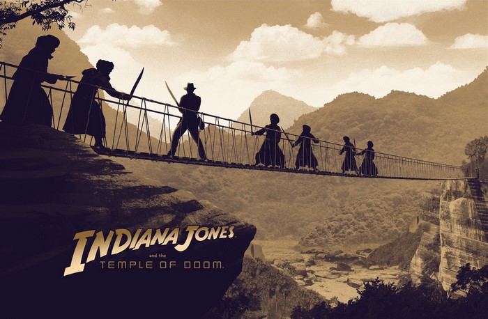 Indiana Jones and the Temple of Doom artwork