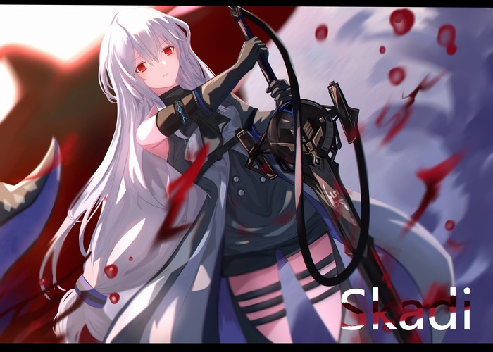 Skadi from Arknights