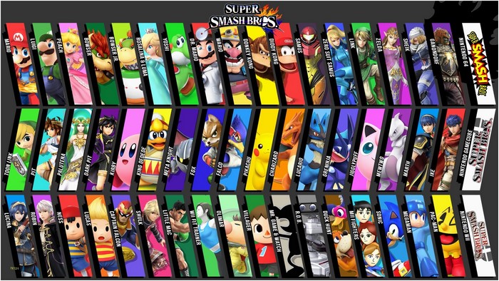 Super Smash Bros. Ultimate Character Lineup
