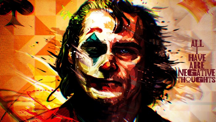 Joker from Joker (2019 Movie) with quote