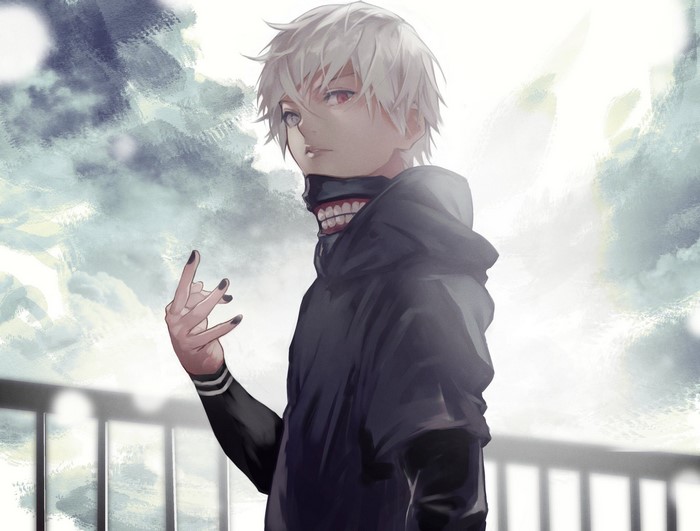 Kaneki Ken from Tokyo Ghoul Digital Artwork