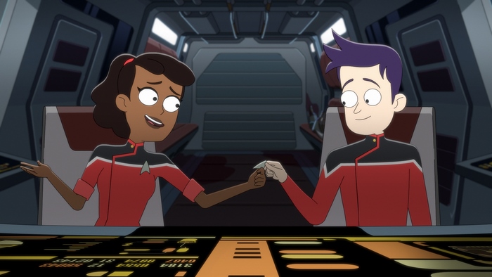 Star Trek: Lower Decks Beckett Mariner and Brad Boimler