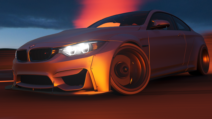 4K BMW M4 Widebody Coupe in Forza Horizon 4