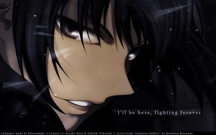 Alphard Al Sheya from Canaan anime