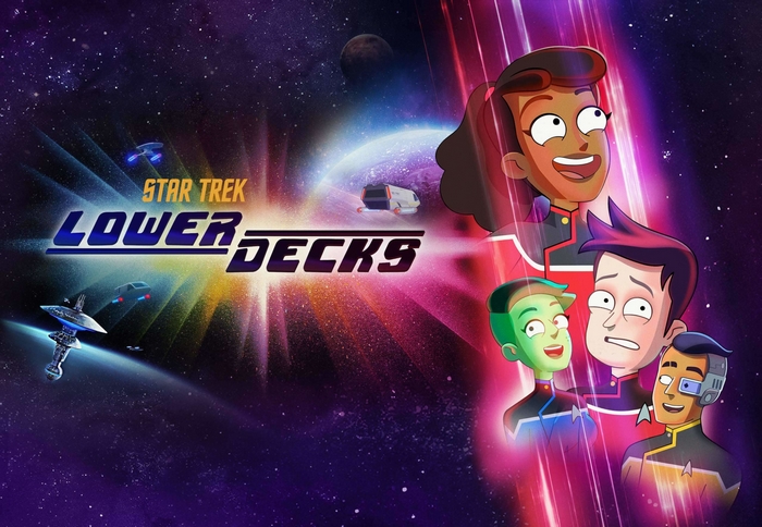 Star Trek: Lower Decks Characters in Space