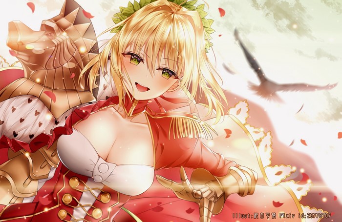 4K, Saber Nero from Fate/Grand Order