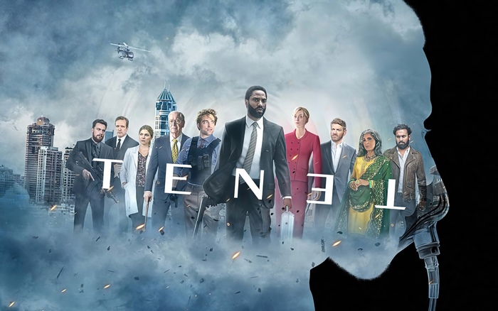 Tenet 4K Poster with Cast