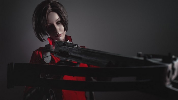 Ada Wong from Resident Evil with a crossbow
