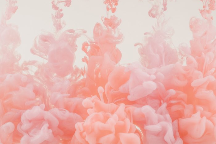 Abstract Pink and Orange Smoke 4K