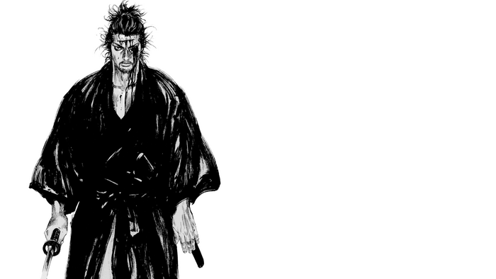 Miyamoto Musashi from Vagabond manga