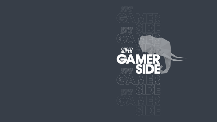 Super Gamer Side elephant logo