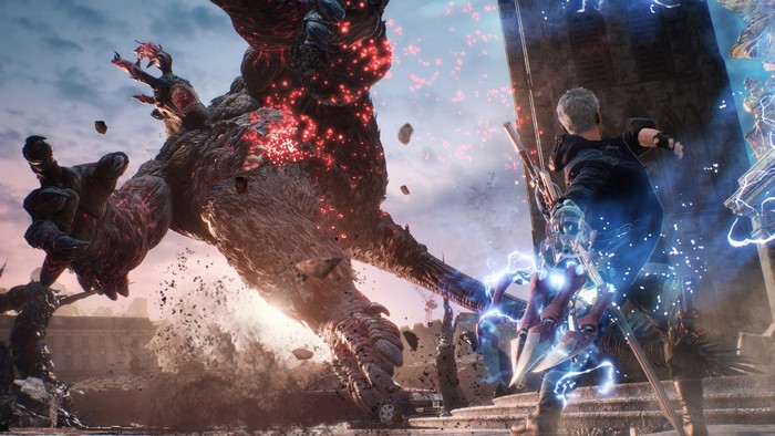 4K Devil May Cry 5 video game art