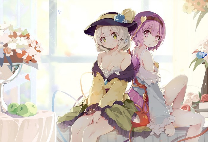 Komeiji Koishi and Komeiji Satori from Touhou