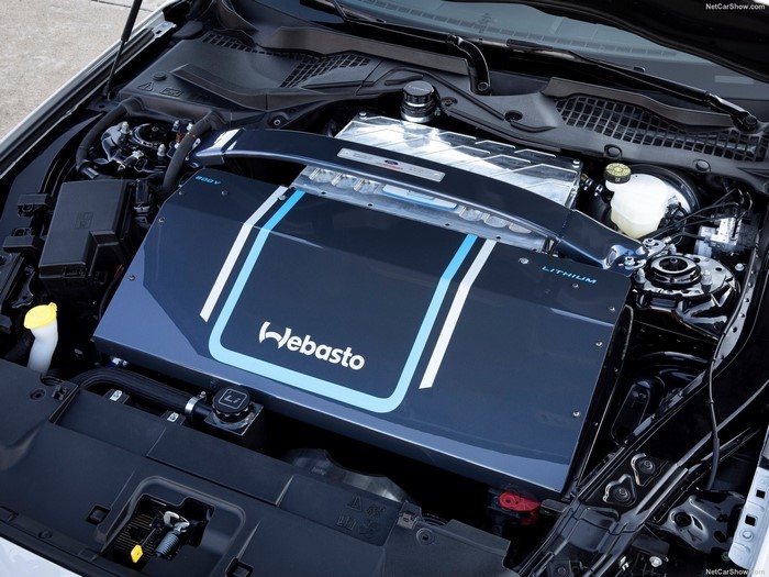 Ford Mustang Lithium Concept Engine Bay