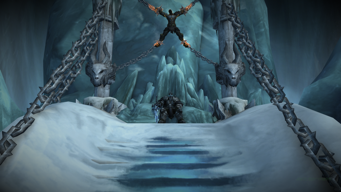 Arthas Menethil and Bolvar Fordragon from World of Warcraft