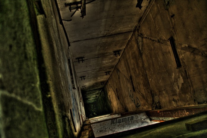 Abandoned Elevator Shaft in Poland
