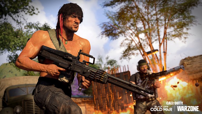 Call of Duty: Black Ops Cold War Warzone Rambo