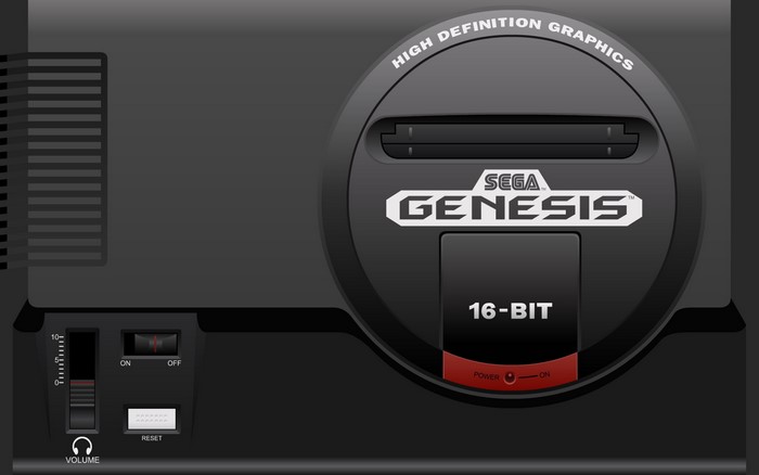 Sega Genesis 16-Bit Console