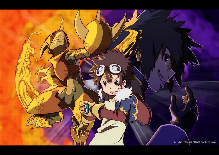 Digimon Adventure 02 Break Up! Artwork