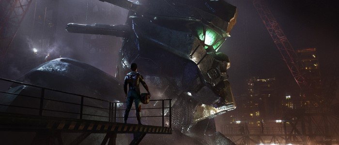 Patlabor mech artwork by Ricardo Lima