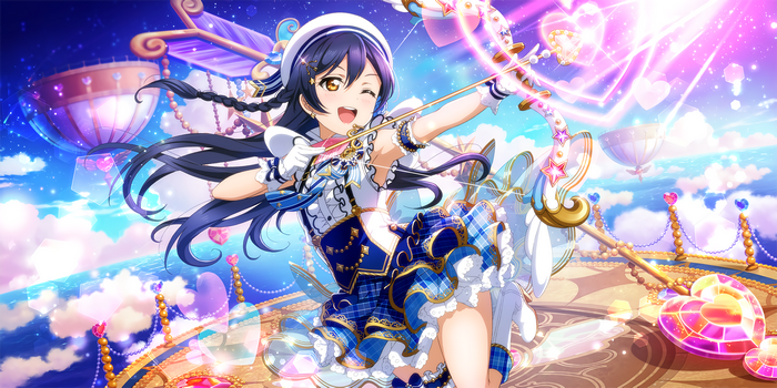 Sonoda Umi from Love Live! Series with bow