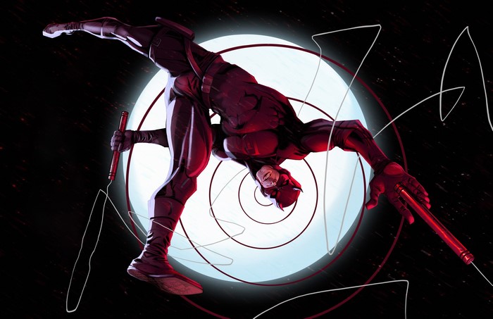 Daredevil from Marvel Comics in action