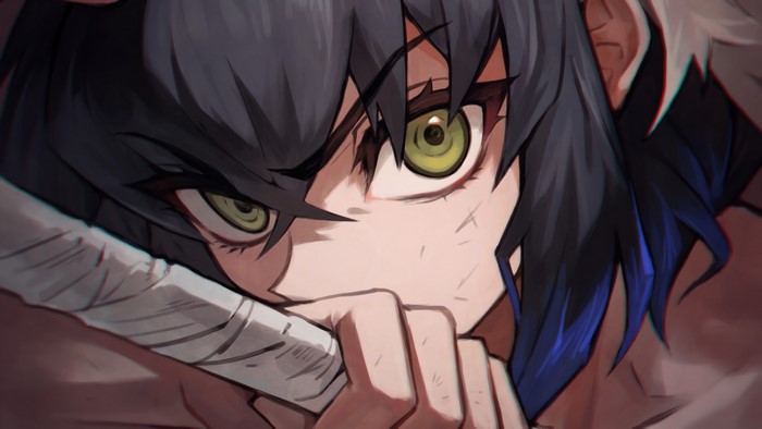 Inosuke Hashibira from Kimetsu no Yaiba in