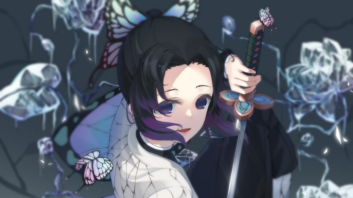 Kochou Shinobu from Kimetsu no Yaiba