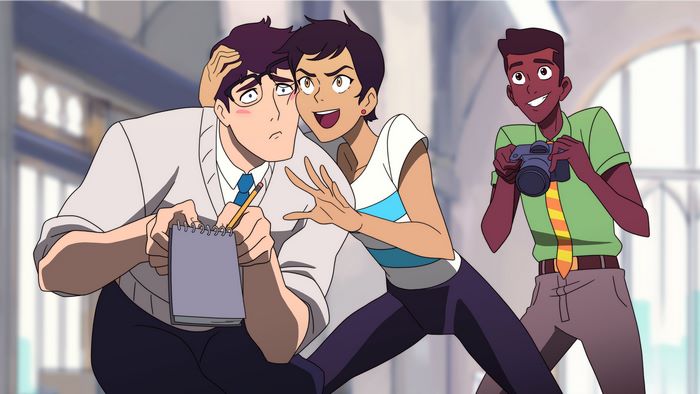My Adventures With Superman: Lois Lane, Jimmy Olsen, Clark Kent