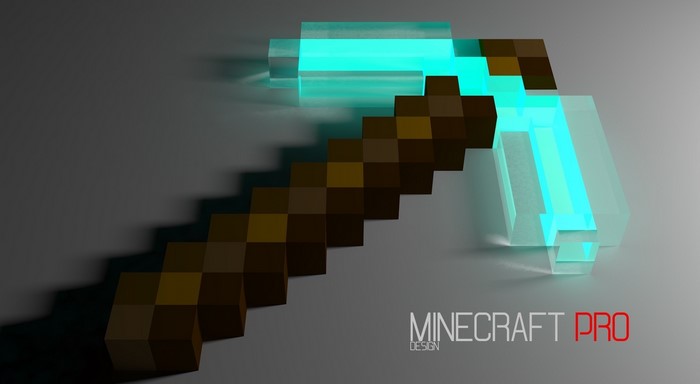 Diamond Pickaxe from Minecraft