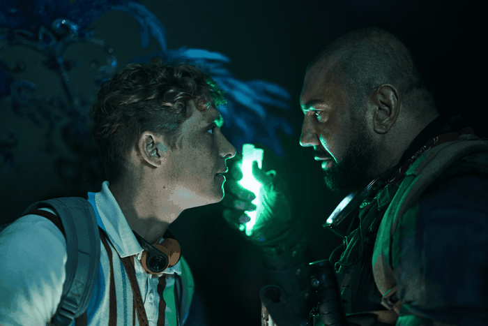 Dave Bautista and Matthias Schweighöfer in Army of the Dead