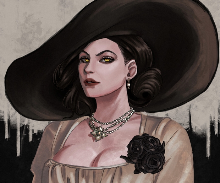Lady Dimitrescu from Resident Evil Village